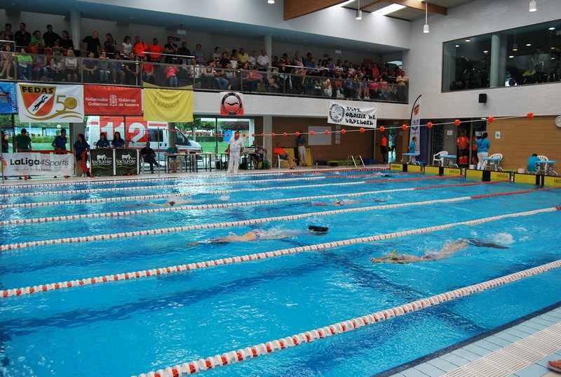 Navarra impone su ley bajo el agua en el Campeonato de España Infantil y Cadete